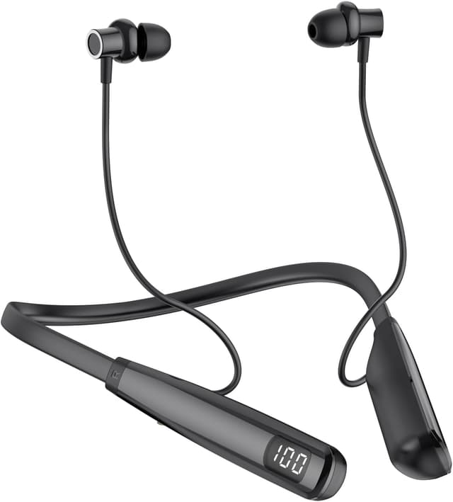 Imagen de Nsyee Bluetooth 5.4 Neckband Earphones 80h en OfertitasTOP