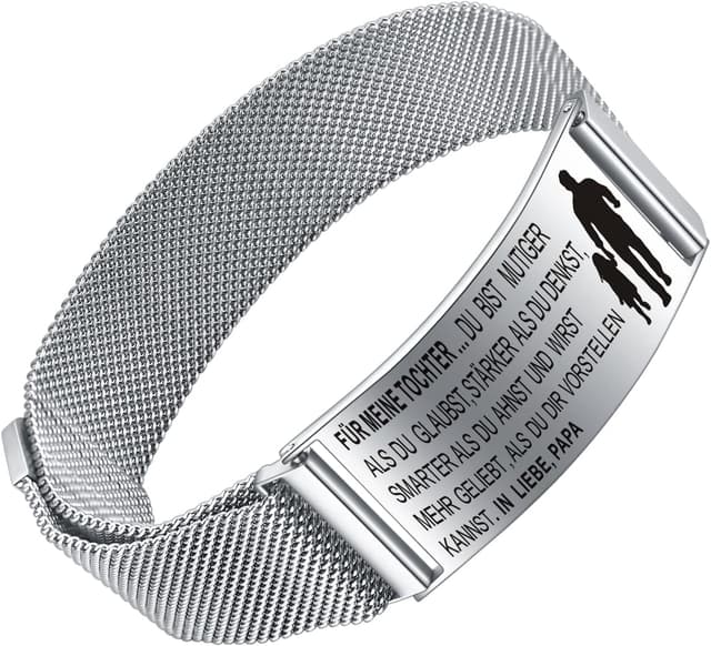 Detalle de AITENME Armband Gravur Personalisiert