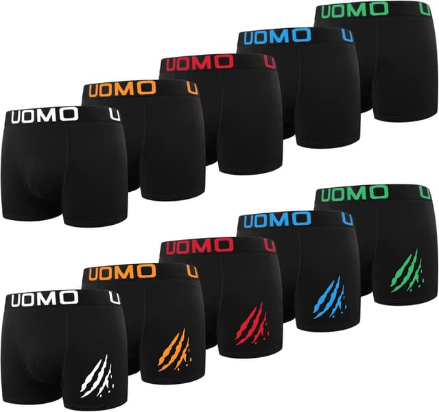 Detalle de L&K 1116 Boxershorts 10er Pack 🩲