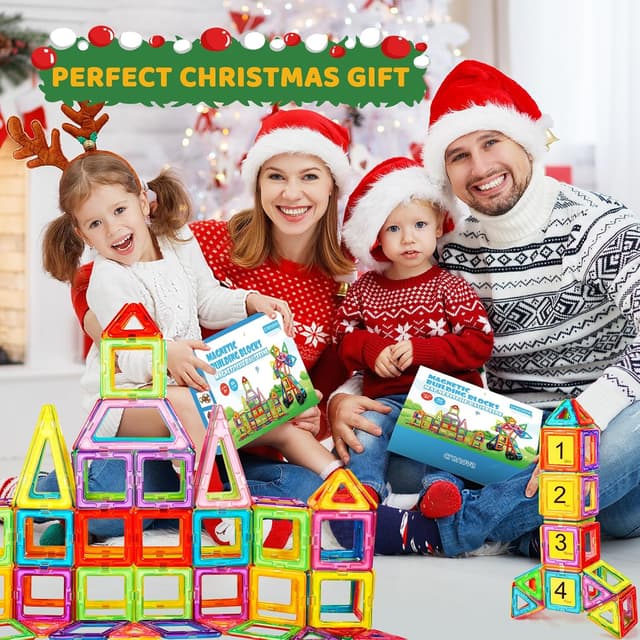 Thumbnail 6 de crenova Magnetische Bausteine 60 Teile 🧩