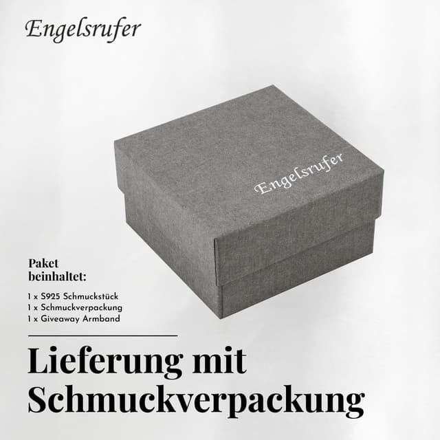 Detalle 2 de Engelsrufer Heartwing Fußkettchen 1 Stück ❤