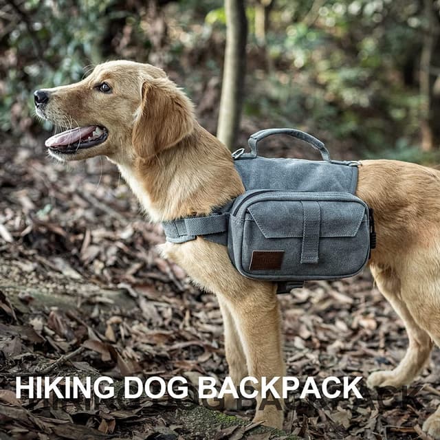 Detalle 2 de OneTigris HOPPY CAMPER dog backpack for hiking, camping and travel