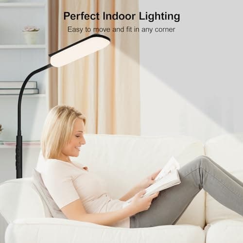 Thumbnail 7 de Nulmvic Lámpara de Pie Salon LED 18W 💡