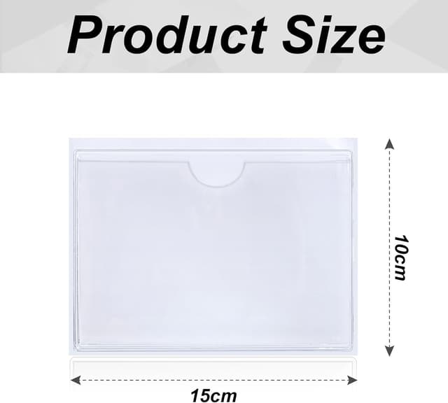 Detalle 2 de Vicloon pochettes adhésives 10 pcs, 10 x 15