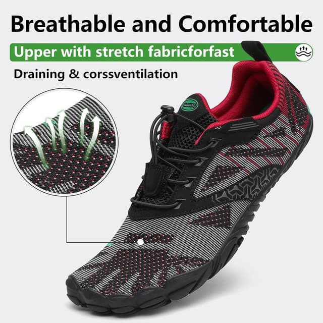 Detalle de SAGUARO Barfußschuhe Zero Drop Gr. 36-48