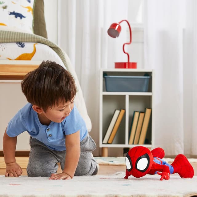 Detalle de SPIDEY AND HIS AMAZING FRIENDS Dance N Crawl Spidey: giocattolo con suoni per bambini