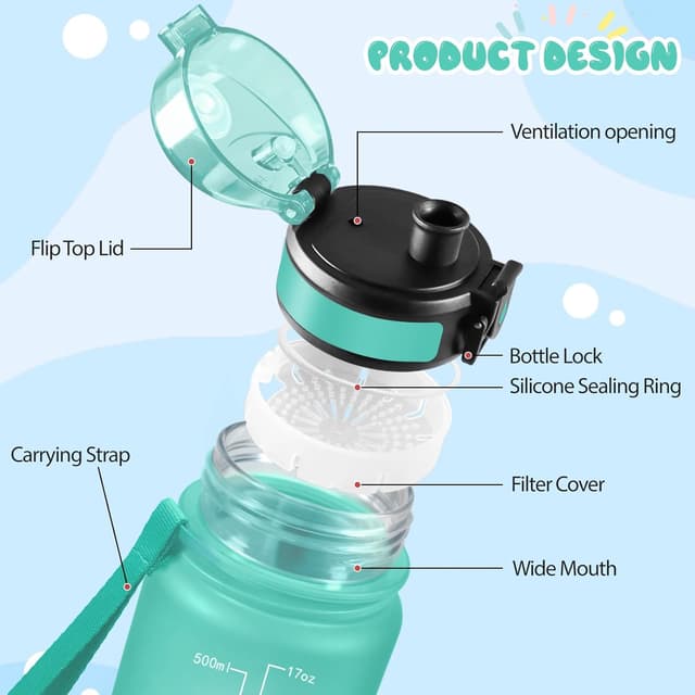 Detalle 2 de Motswedi Gourde Enfant 500 ml đź’§