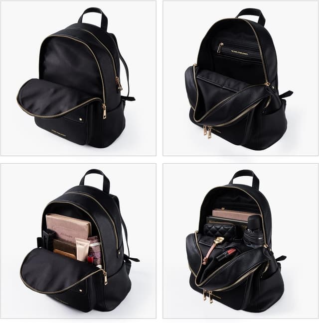 Detalle de VICTORIA HYDE Zaino per computer portatile da donna: borsa scuola e viaggio per adolescenti