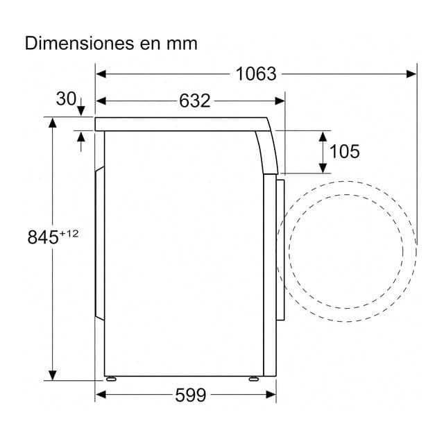 Thumbnail 2 de Bosch Lavadora EcoSilence 8kg 1400rpm WUU28T8XES 🧺