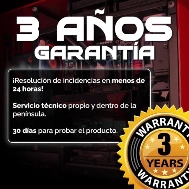 Detalle de PC Racing Titan Supra i7-12700F Ordenador 1 TB