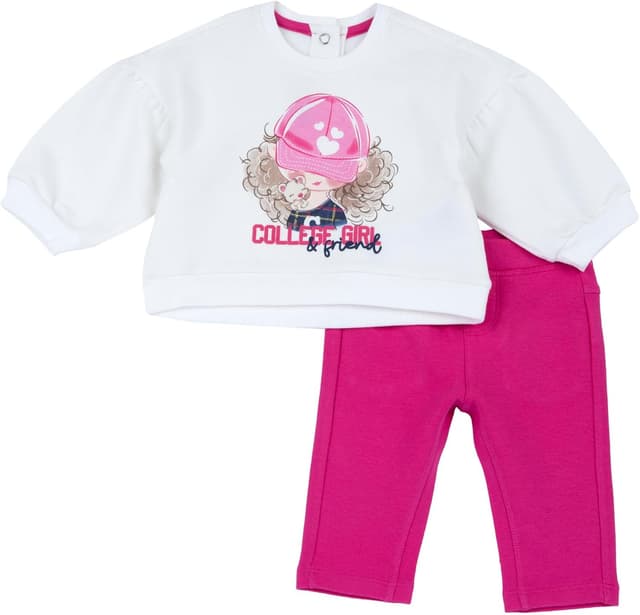 Thumbnail 6 de Chicco Baby Mädchen Zweiteiliges Outfit 1er Pack