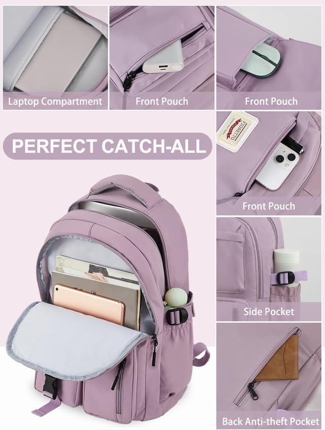 Detalle 2 de Fioretto Schulrucksack mit 14-Zoll-Fach