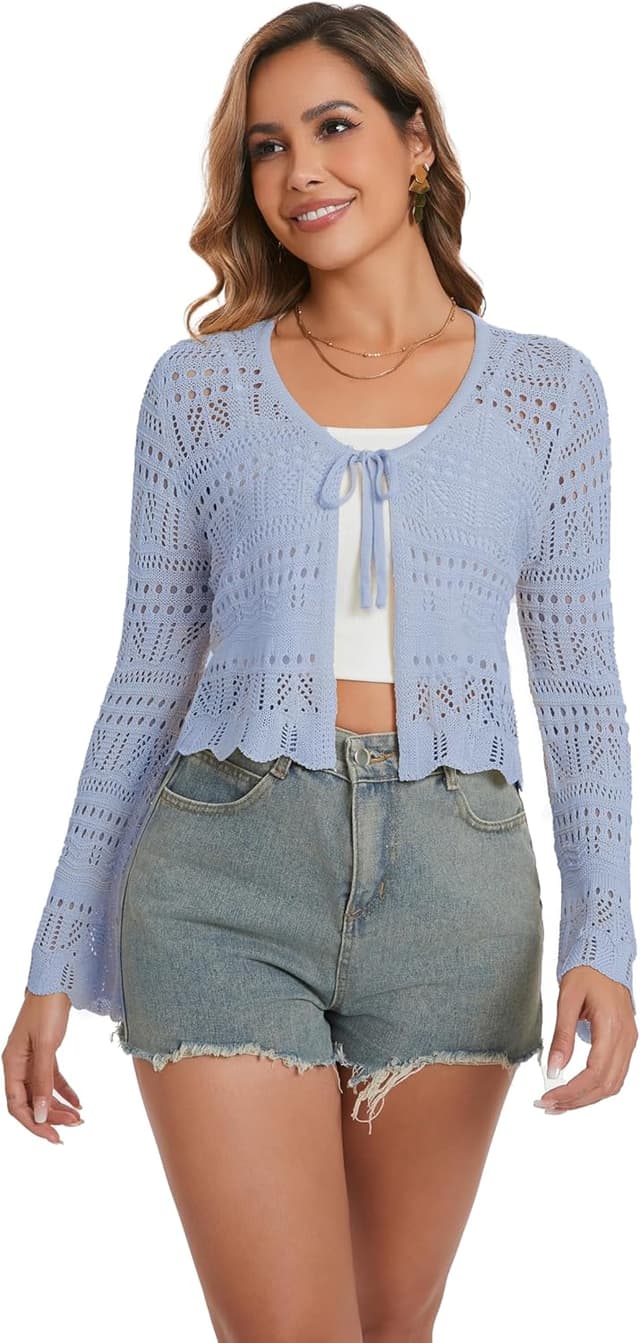 Thumbnail 6 de Dosieyeo Strickjacke Cardigan 175 cm