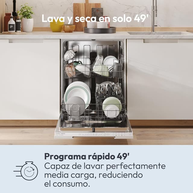 Detalle de Candy Rapidò CI 3E53E0W 13 servicios