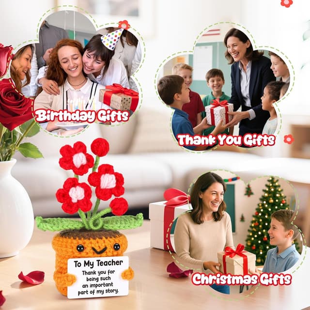 Thumbnail 5 de Teacher Appreciation Handmade Desk Decor for Teachers