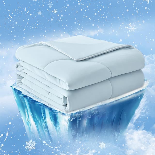 Detalle de Cozy Bliss Cooling Comforter Queen Size