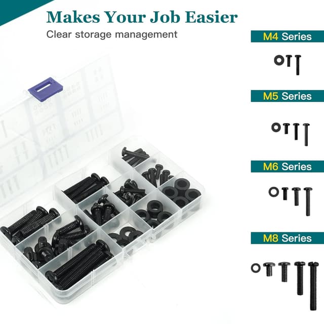 Thumbnail 4 de Digank TV Bracket Screws Universal 68pc