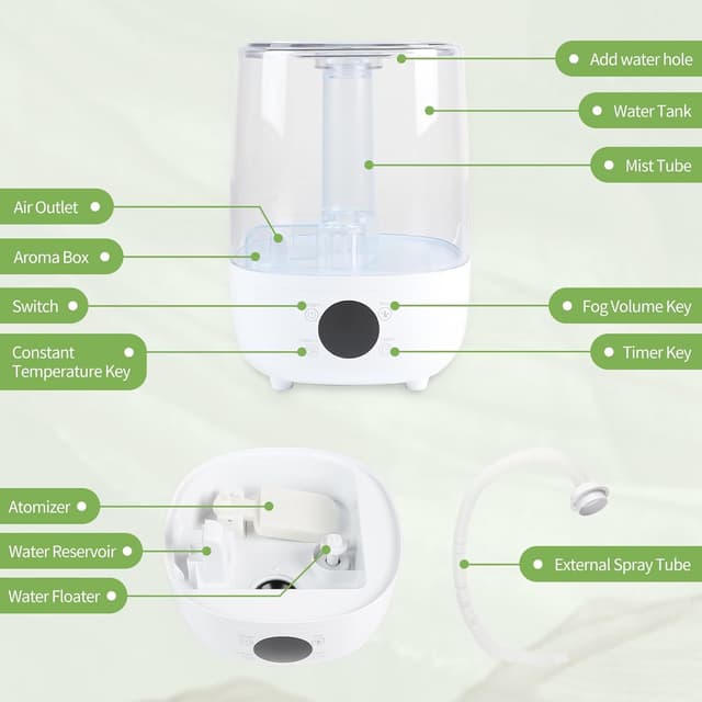 Thumbnail 1 de CPROSP 4L Reptilien-Luftbefeuchter 🌫