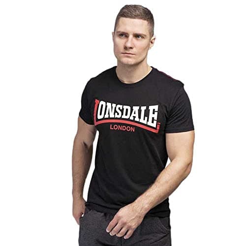 Imagen de Lonsdale London Two Tone Camiseta hombre L 100% algodón en OfertitasTOP