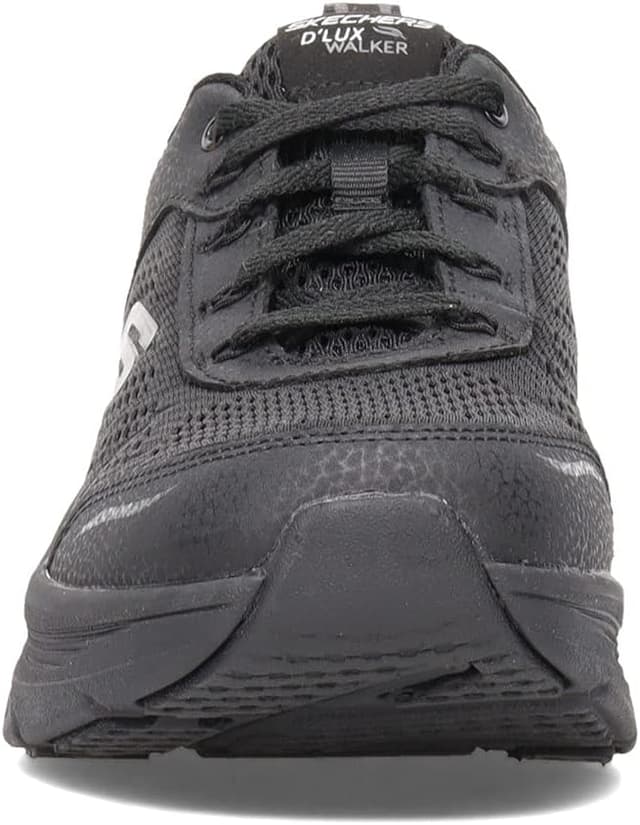 Detalle de Skechers Women’s D’LUX Walker Infinite Motion Trainers (Black) – Engineered Mesh & Memory Foam, UK 4