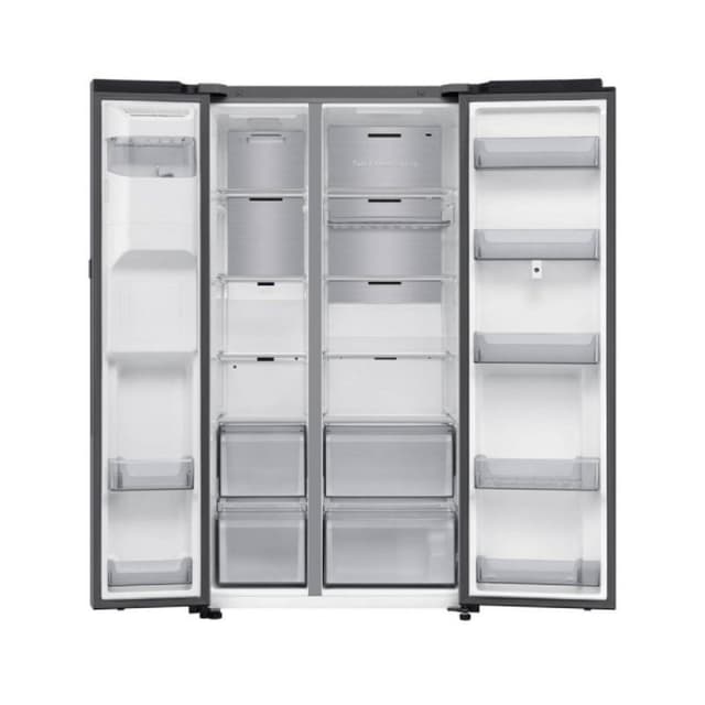 Detalle de Samsung RS90F66BETEF frigorífico americano 614L