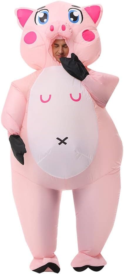 Detalle 2 de Inflatable Duck/Pig Costume for Adults