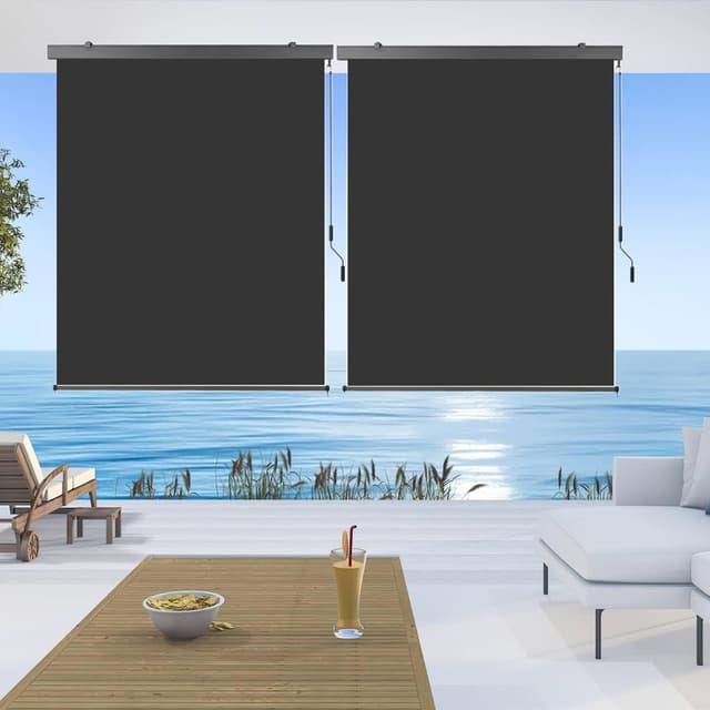 Thumbnail 5 de Toldo Vertical Enrollable 250x140cm Gris