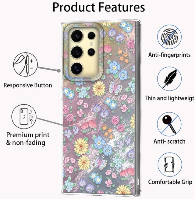 Detalle de Samsung Galaxy S24 Ultra Hülle mit 6,8