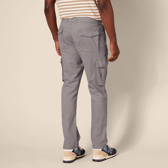 Detalle de Cargo Pants with Stretch, Slim Fit