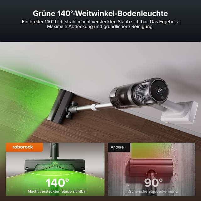 Detalle 1 de roborock H60 Hub Pro kabelloser Staubsauger