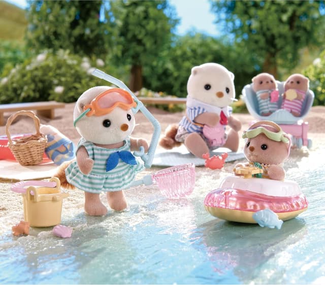 Thumbnail 6 de Sylvanian Families Sea Otter Sisters 5804 set