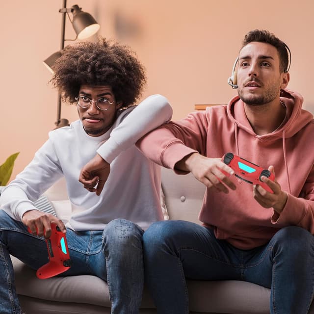 Detalle 2 de GGiking Wireless Controller für PS4 mit Turbo