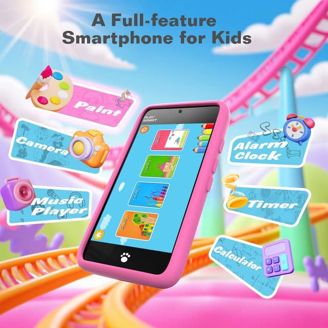 Thumbnail 2 de MOMILLA Toys Kids Smart Phone 16GB