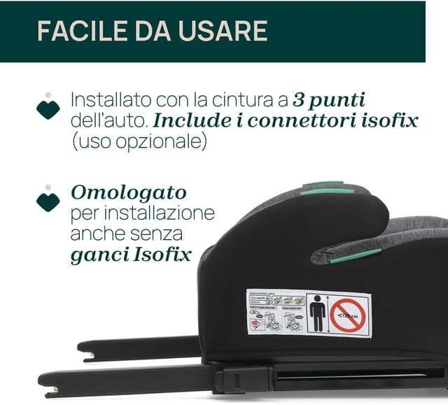 Thumbnail 2 de Chicco Quasar Fix i-Size seggiolino 23-36 kg
