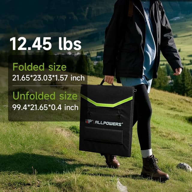 Thumbnail 3 de ALLPOWERS SP033 200W Portable Solar Panel