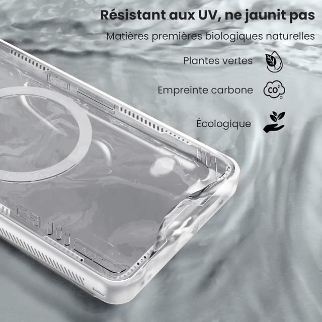 Thumbnail 6 de Coque Nillkin Iceblade Magnétique pour Samsung Galaxy S26 Ultra 5G (6,9 pouces) — transparente avec couvercle caméra