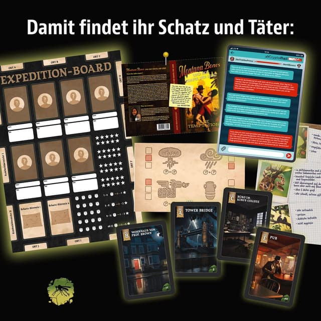 Thumbnail 3 de KOSMOS 684433 Masters of Crime: Mosquito — Krimispiel für 1–6 Spieler 🎲