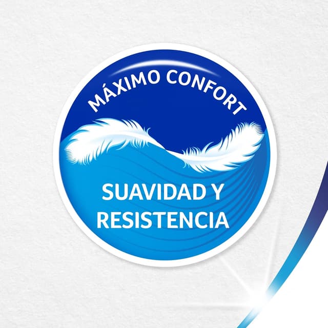 Detalle de Colhogar Ultra Doux Original x108 – Papier toilette blanc à 2 couches, sans parfum (108 rouleaux)