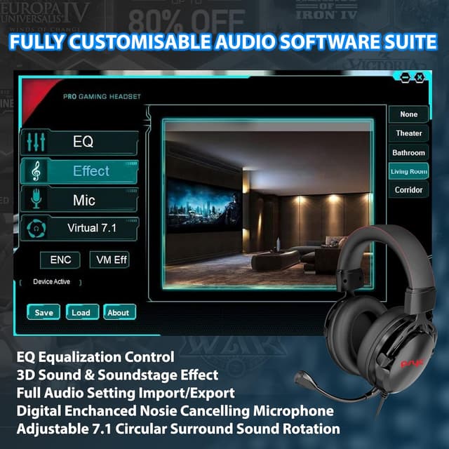 Thumbnail 5 de SUMVISION SERAPH 7.1 Wired Gaming Headset