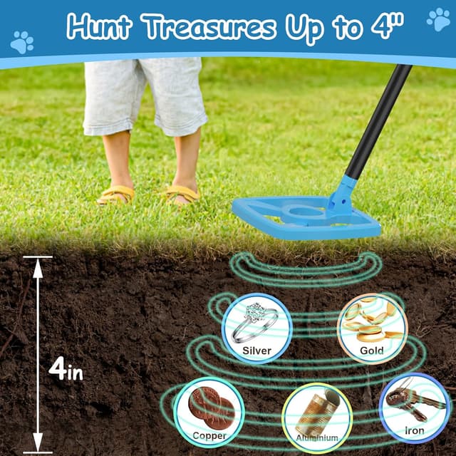 Thumbnail 3 de OMMO Detector de Metales Niños 72–100 cm