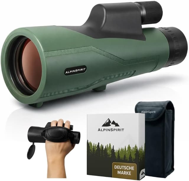 Detalle de AlpinSpirit Monokular 12x50 für Outdoor