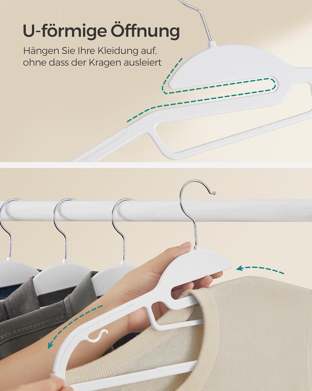 Detalle de Kleiderbügel SONGMICS 20er Set, 41,5 cm