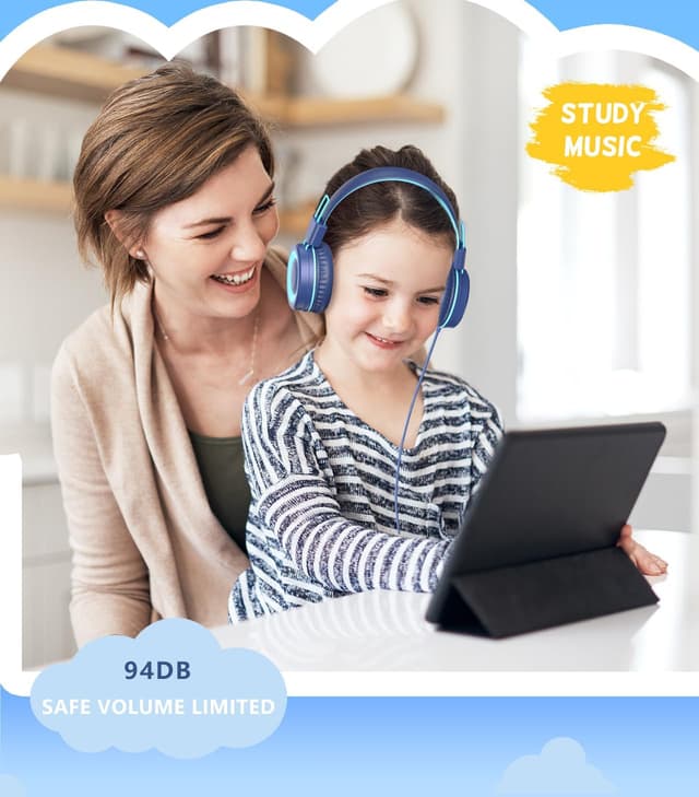 Detalle 2 de Kids USB Type C headphones 94dB