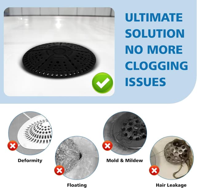 Thumbnail 4 de ZOOY 5.5 Inch Shower Hair Drain Cover ⚙