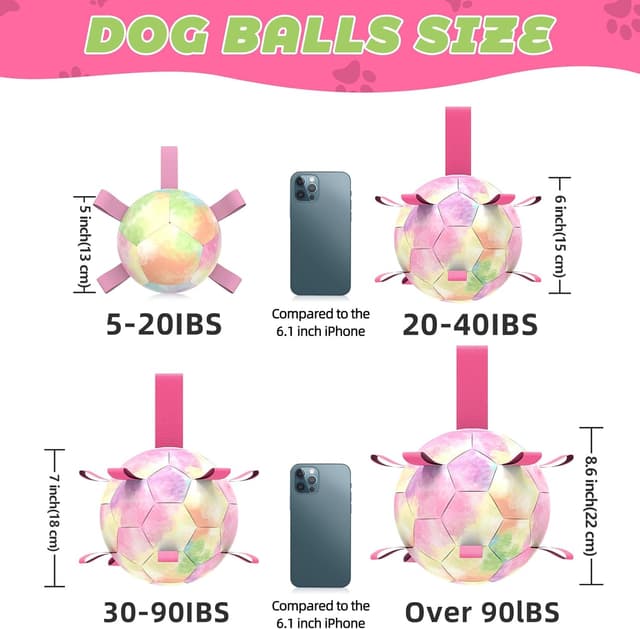 Detalle 2 de HETOO Dog Soccer Ball 6 Inch for puppies