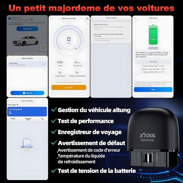 Thumbnail 5 de XTOOL AD20 Pro scanner OBD2 BT5.0