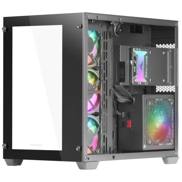 Detalle 2 de Mars Gaming MCV3 Torre XXL E-ATX Cristal templado frontal y lateral 3.0 Negro