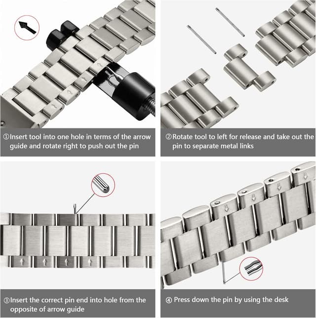 Thumbnail 5 de Netolo Metal Straps for Apple Watch Ultra 49mm