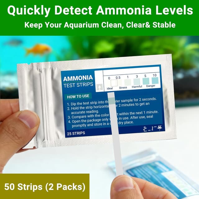 Thumbnail 2 de 11-in-1 Aquarium Teststreifen 150 Stücke