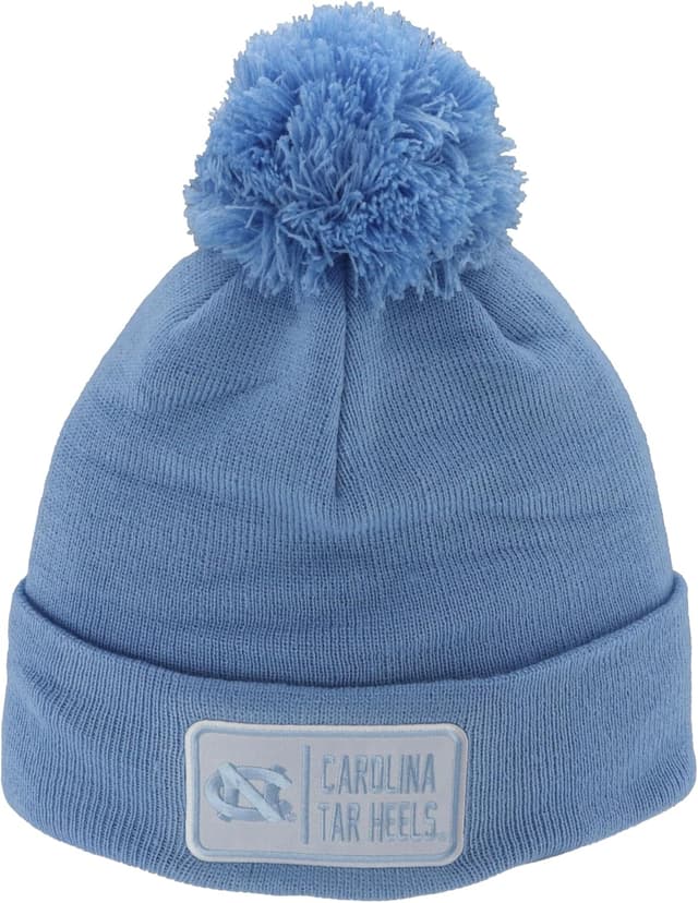 Detalle de ZHATS NCAA Connecticut Huskies Pom Beanie (Officially Licensed) for Unisex Adults